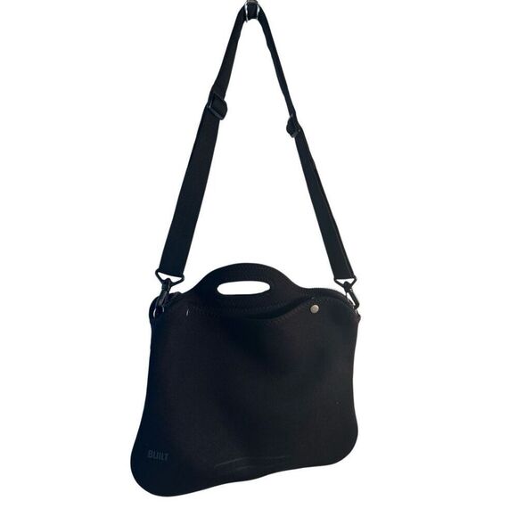Built laptop portfolio bag 70% Neoprene black 15.4" wide - Picture 1 of 6
